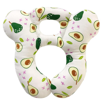 Deezomo Baby Travel Pillow,Soft And Skin Friendly Kids Cushion For Car Seat - Newborn Pillow For Pushchair,Car Seat,Travel (Whit