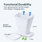 SimplyImagine SprayStand - Cloth Diaper Sprayer Splatter Shield - Contains Spray and Debris When Rinsing Cloth Diapers, Clothing