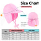 Simplikids Newborn Hats For Girls Upf 50+ Uv Sun Protection Hat For Girls Baby Girl Sun Hat W/Neck Flap Infant Sun Hat For Baby,