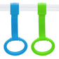 Baby Pull Up Rings, 2 Pcs Bed Stand Up Assistant, Play Gym Crib Pull Ring For Toddler Kids Children Walking Training Tool(Blue A