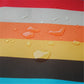 Twoworld Baby High Chair Seat Cushion Liner Mat Pad Cover Rainbow Striped Water Resistant And High Chair Straps (5 Point Harness