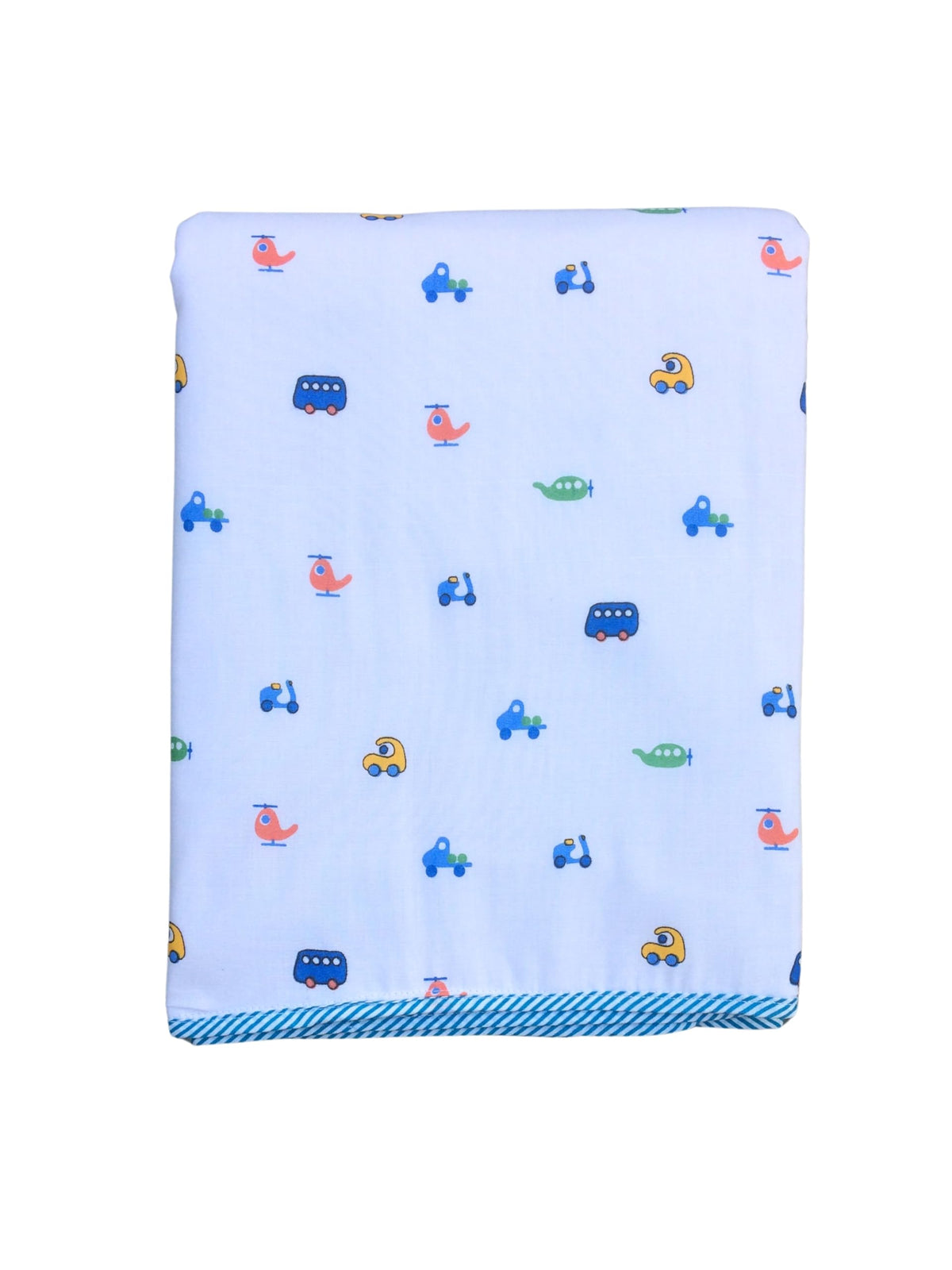 Junior Drive  Soft Cotton Printed All Season Single Quilt/Blanket for a Newborn Baby(02 Years)100 x 90 CMS(LightweightReve