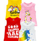 Kuchipoo Girls Regular Fit Sleeveless Cotton TShirts (KUCTSHRT549, 1218 Months, MultiColored)