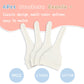 Newborn Hospital Hat Autumn Winter Baby Knot Beanie Baby Boys Girls Hats 0-12 Months (4Pack-White, S)