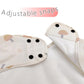 Gzmm Waterproof Baby Bibs,Infant Toddler Long Sleeve Feeding Bib With Food Catcher,Easy Clean & Washable(Mushroom)