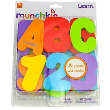 Munchkin Bath Letters and Numbers -- 4 per case.