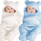 BRANDONN Baby Sleeping Bag Newborn Combo Pack of Wearable Wrapper Cum Baby Blanket for Baby Boys and Baby Girls