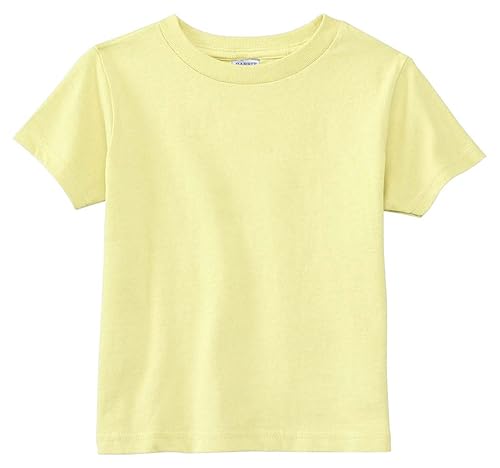 Rabbit Skins 5.5 Oz. Jersey Short-Sleeve T-Shirt (Rs3301) Banana, 3T