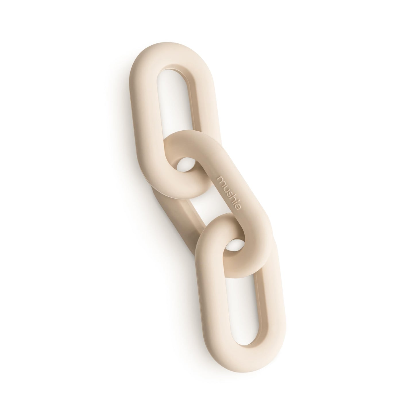 mushie Silicone Baby Links Teether Toy (Shifting Sand)