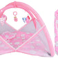 Kwitchy Baby Bedding Set New Born Baby Bed | Mattress | Mosquito Net | Play Gym | Sleeping Bags | Playmats | Cotton | Infants | 