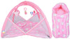 Kwitchy Baby Bedding Set New Born Baby Bed | Mattress | Mosquito Net | Play Gym | Sleeping Bags | Playmats | Cotton | Infants | 