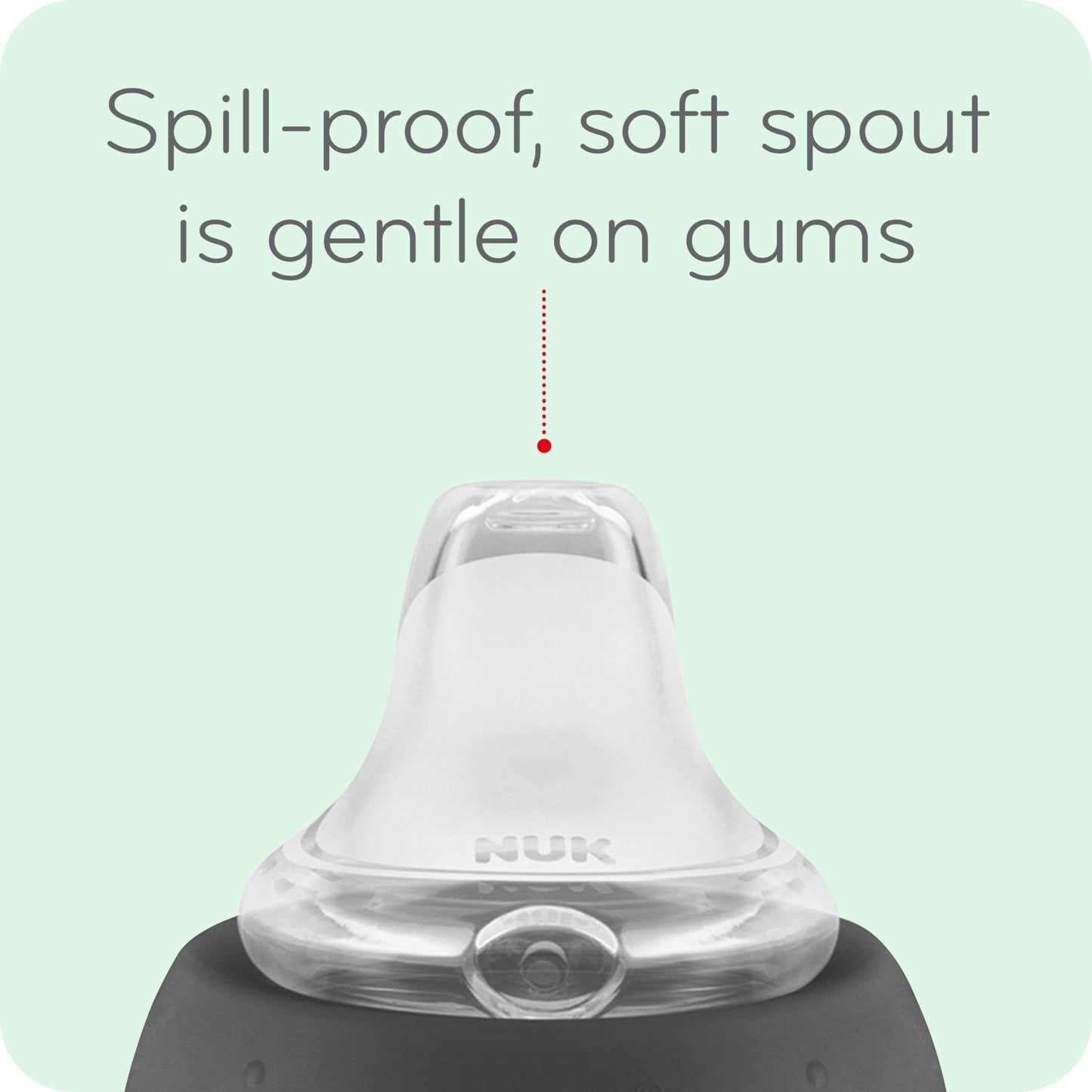 Nuk Simply Natural Medium Flow Baby Bottle Nipples