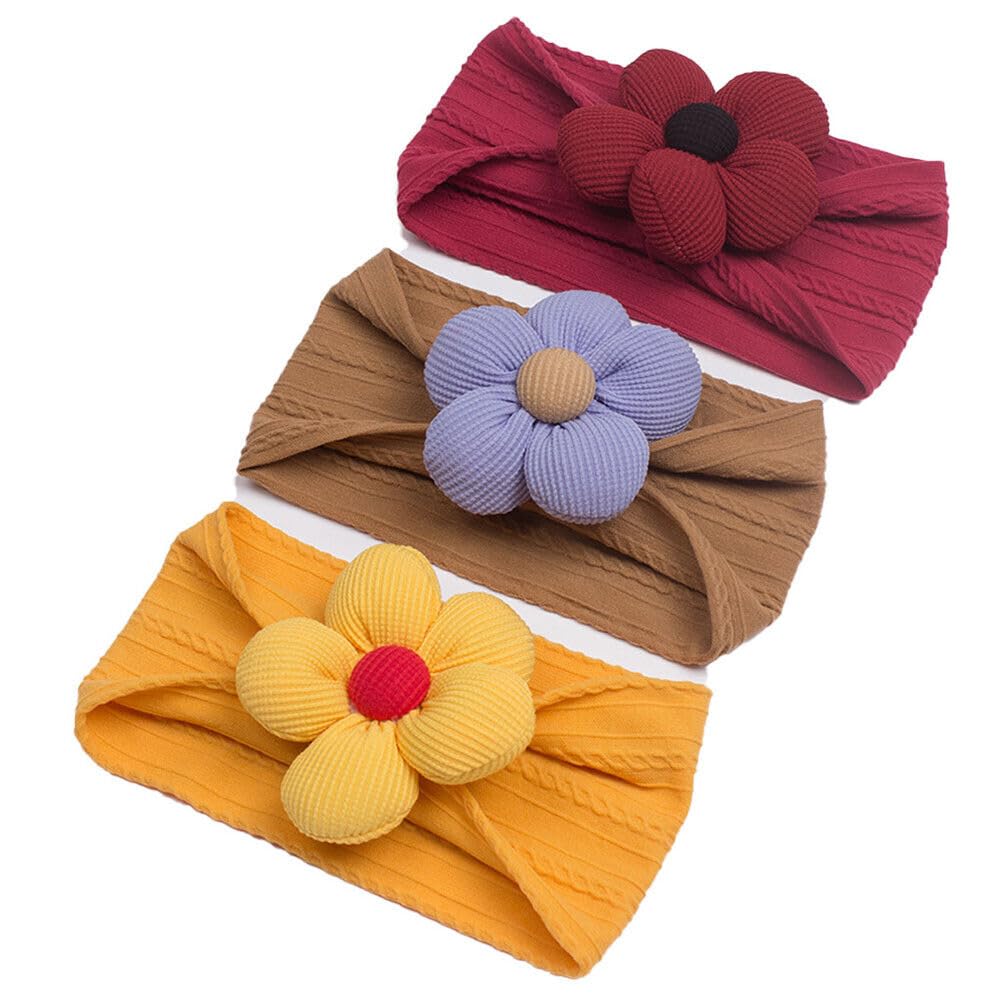 6 Colors Nylon Baby Girl Bows And Headbands For Infant New Born Toddler Kids Big Headbands Headwrap Hair Accessories Hairbands F