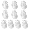Newborn Baby Mittens No Scratch Cotton Gloves Warm Mittens Baby Glove For Boys Girls 10-Pairs/White