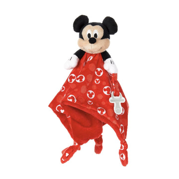 KIDS PREFERRED Disney Baby Mickey Mouse Plush Stuffed Animal Snuggler Lovey Security Blanket 13.18 x 13.18 x 3.5