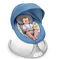 Bioby Baby Swing for Infants with 5 Natural Sway Speeds, Portable Bt Music Baby Bouncer with Remote Control & 5-Point Harness, L