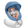 Bioby Baby Swing for Infants with 5 Natural Sway Speeds, Portable Bt Music Baby Bouncer with Remote Control & 5-Point Harness, L