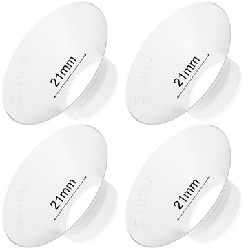 Gotocut Flange Inserts 21Mm Compatible With For M5/M6/M9/V1 Pro/V2 Pro/V1/V2 Momcozy Breast Pump, Short Flange Insert For Elvie