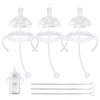 Straw Cup Soft Conversion Kit For Philips Avent Natural Baby Bottle, Toddler Transition Kit With Silicone Straw Top Nipple, Weig