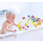 Froogly - 100 Piece Suction Toys | Montessori Toys Bath Toys Construction Building Set Silicone Preschool Toys Daycare Toys Show