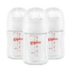 Pigeon Glass Baby Bottles Wide Neck, 5.4 Oz, Pack of 3