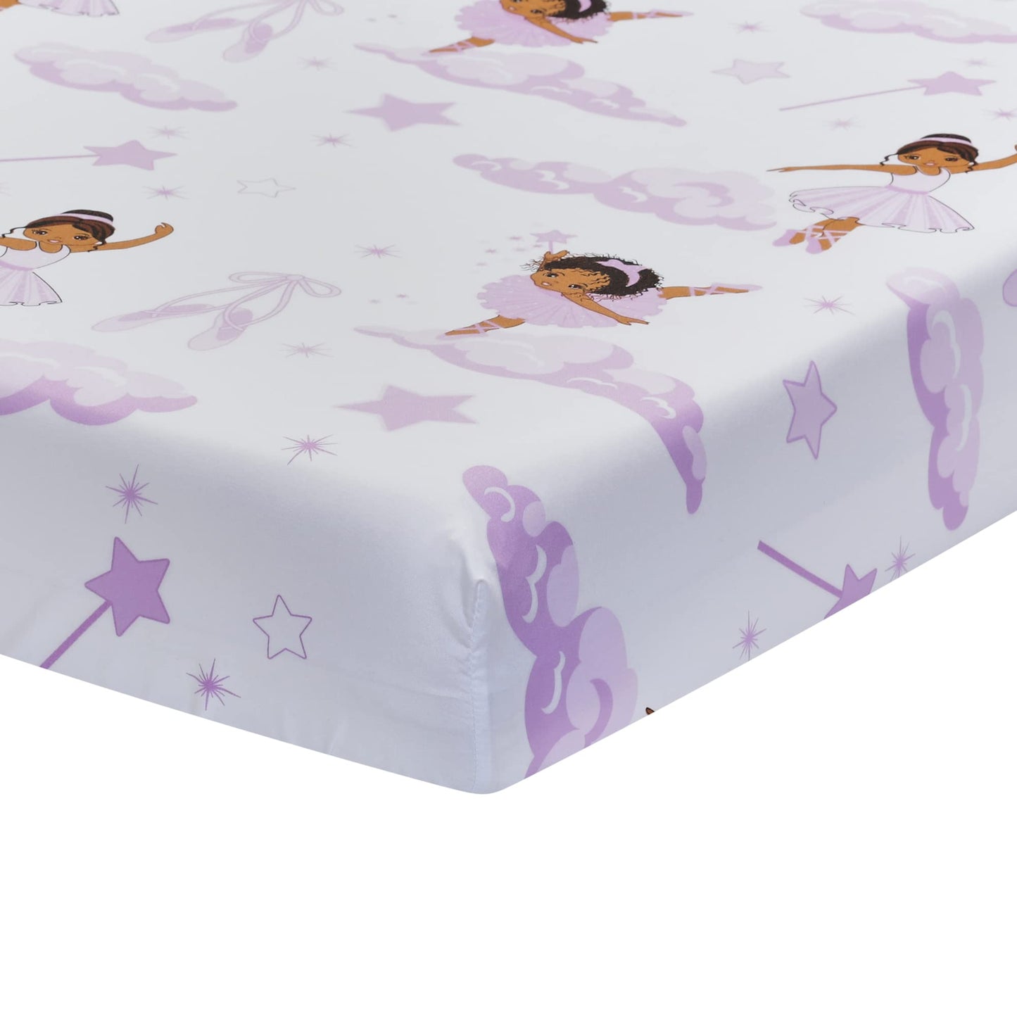 Everyday Kids African American Ballerina Toddler Sheets Set
