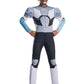 Rubies 279462 Halloween Teen Titan Go Movie Boys Deluxe Cyborg Costume  Small