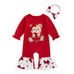 My First Valentines Day Baby Girl Outfit Love Heart Letter Long Sleeve Romper Newborn Spring Jumpsuit Clothes (B-Red, 6-9 Months