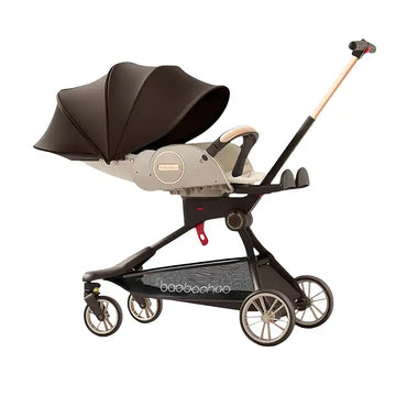 Baby Stroller Lightweight,High Landscape 360Rotable,Travel Stroller Adjustable Backrest Canopy Peekaboo Window,One Click Fold,St