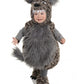 Underwraps Baby'S Wolf Costume, Grey, Large (2-4T)