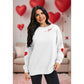Ritatte Mommy And Me Valentine'S Day Outfit Love Heart Graphic Family Matching Sweatshirt Crewneck Long Sleeve Pullover Top(Xl,