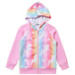Unicorn Jacket Girls Zip Up Hoodie Sweatshirt Halloween Costume Pink Size 8 9