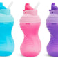 Munchkin Mighty Grip Flip Straw Cup - 10-Ounce (3 Pack)