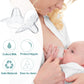 Nuanchu 8 Pcs Nipple Shields For Nursing Newborn Breastfeeding 20 Mm 15 Mm Nipple Shield Bulk Silicone Protector With Clear Carr