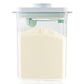 Tourdeus Baby Milk Powder Container - 2300Ml Air Tight Formula Dispenser With Spoon And Scraper, Bpa-Free, Clear, 28Oz, 1.76Lb,
