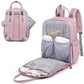 Babbleroo Diaper Bag Backpack, Nappy Changing Bags Multifunction Waterproof Travel Back Pack With Changing Pad & Stroller Straps
