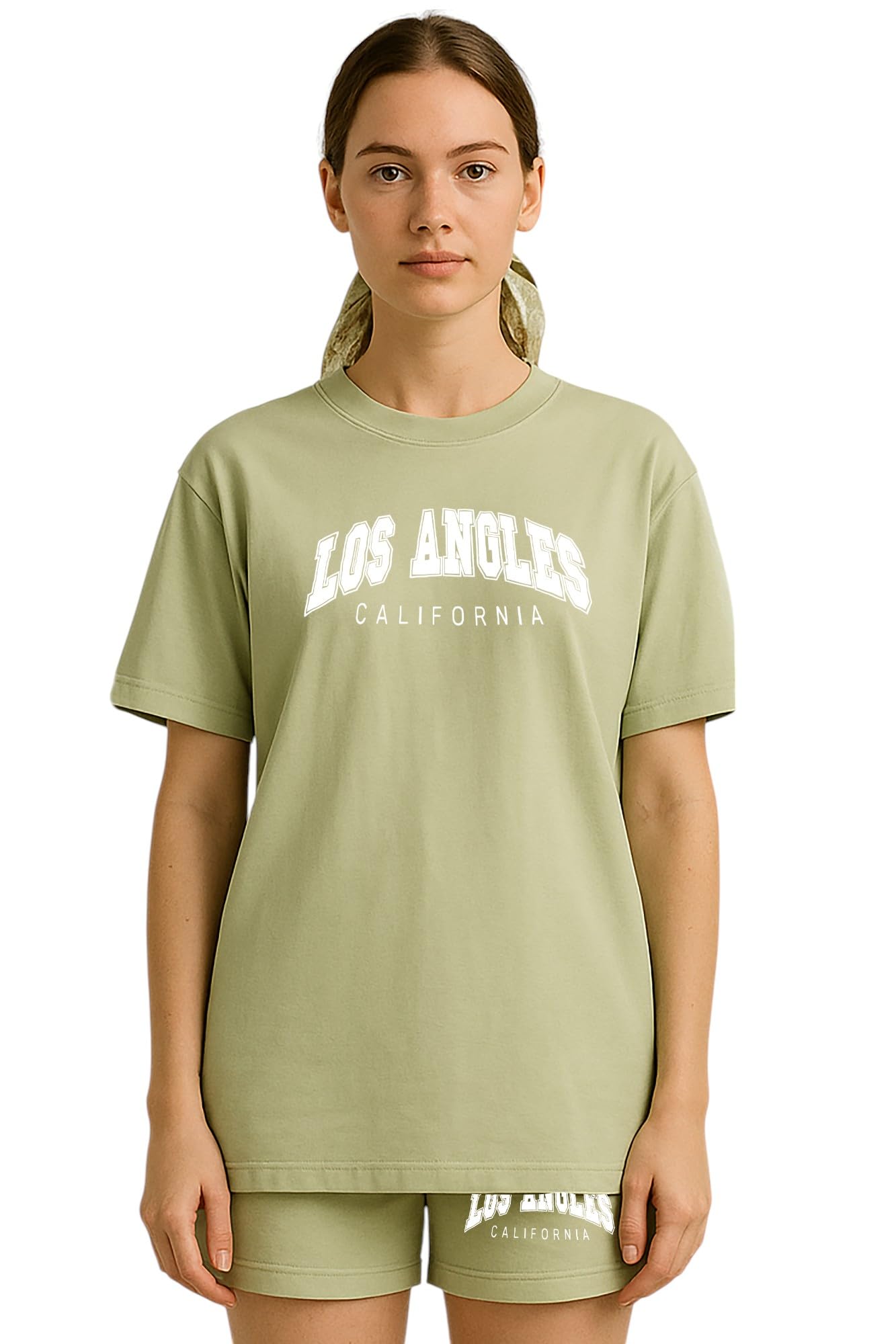 My Swag Womens Graphic TShirt and Shorts Set, Cotton, Relaxed Fit, Casual Loungewear, Womens Night Wear