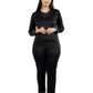 MUKHAKSH (Set Girls Little Angel Beautiful Black Summer Night Suit for Sleepwear/Nightwearvery Comfortale