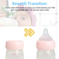 4 Pack Silicone Nipple Compatible With Spectra Bottles, Soft Clear Food Grade Anti-Colic Silicone Spout Nipples Replacement, Slo
