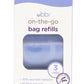 Ubbi On-the-Go Refill Bags, Lavender Scented, Value Pack of 36, Baby On The Go Diapering Essentials