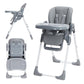 Garvee Baby High Chair for Babies and Toddlers, Multifunctional Foldable Highchair with Adjustable Height & Recline, High Chair 
