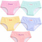 Bodycare Kids Girls Panty Ultrasoft Underwear 100% Cotton Soft Comfortable | Skin Friendly | Innerwear Pack Of 5Assorted