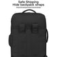 Tuguan Travel Bag For Air Travel With Spinner Wheels, Infant Car Seat Bags With Hard Bottom, Padded Car Seat Backpack, Large Sto