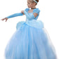 CQDY Cinderella Dress Princess Costume Halloween Party Dress up Blue