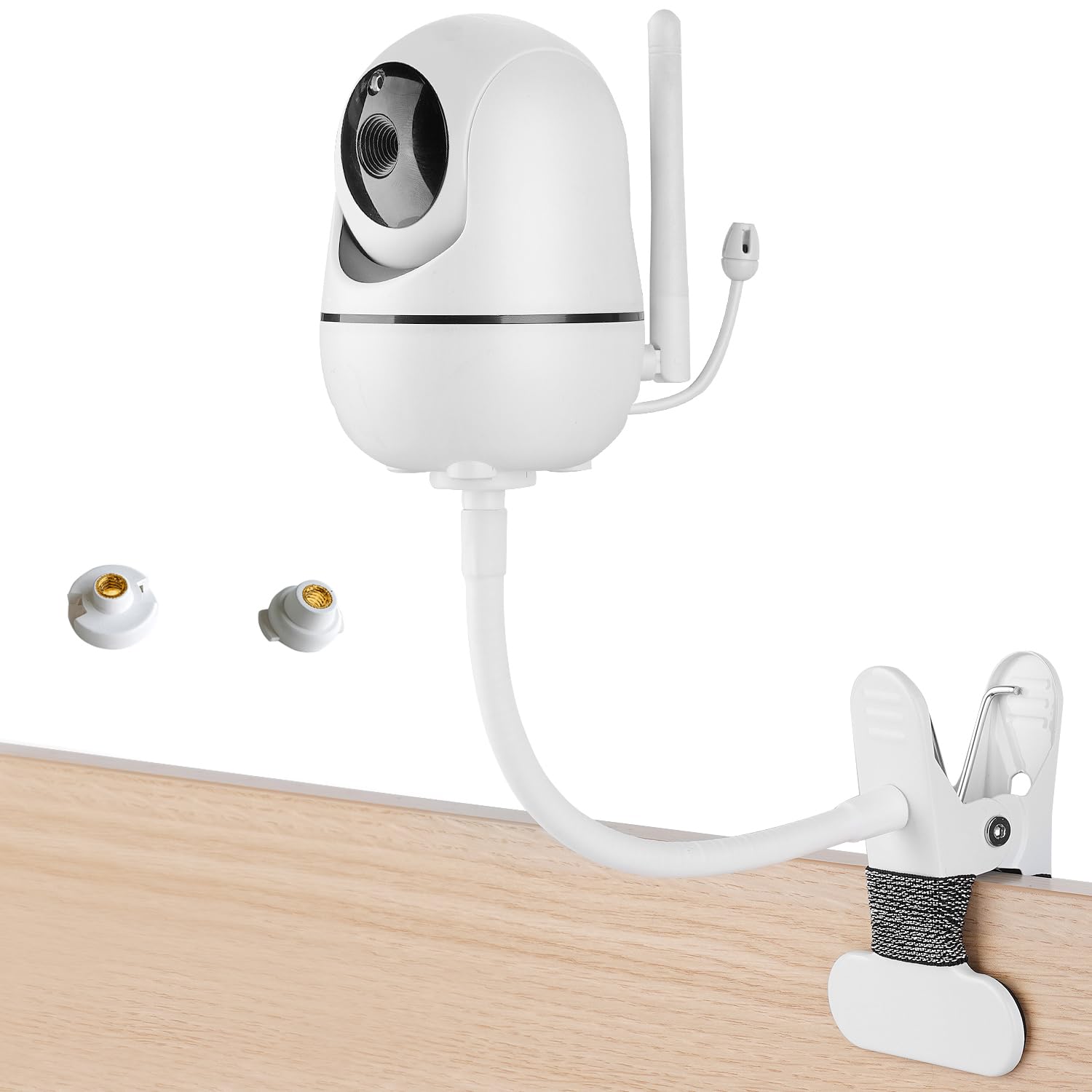 Flexible Baby Monitor Mount Compatible With Hellobaby Hb65/Hb6550/Hb6558/Hb66/Hb248,Anmeate Sm935E/Sm650 Baby Monitor,Baby Camer
