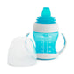 Munchkin Gentle Transition Sippy Trainer Cup, 4 Ounce, 2 Pack, Blue