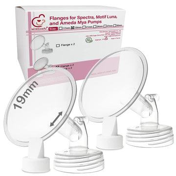 Nenesupply 19Mm Flange And Duckbil Valves Compatible With Spectra S1 S2 9 Plus Synergy Gold Breastpump Compatible With Spectra P