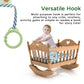 Boczif Baby Photo Album, Baby Memory Book Holds 4X6 ' Pictures, Soft Photo Cloth Book With Milestone Cards, Gift Set For Newbor