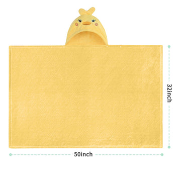 Toddler Bath Towel Hooded Kids Towels Bath Baby Towels With Hood For Boy Girl 0-5 Years, 2-Pack Soft Absorbent Baby Bath Towels