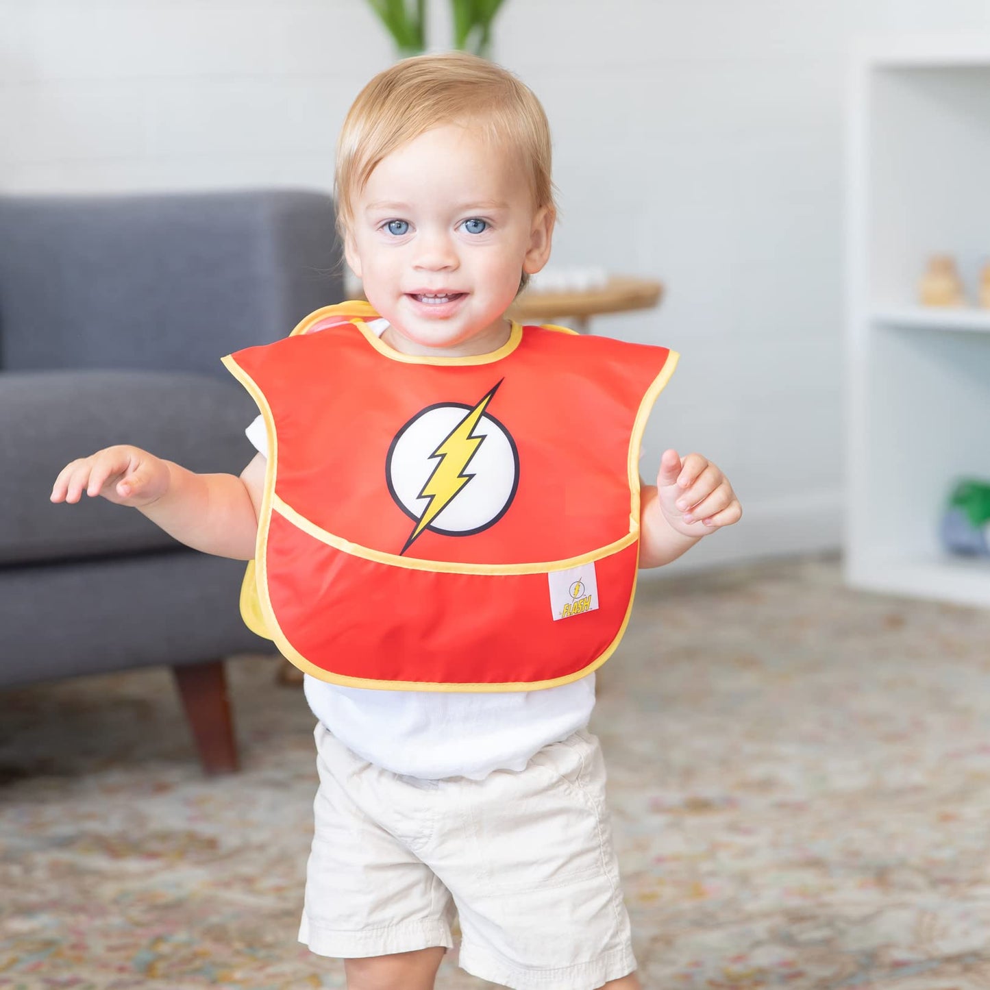 Bumkins Bib For Girl Or Boy, Baby And Toddler For 6-24 Months, Essential Must Have For Eating, Feeding, Baby Led Weaning, Mess S